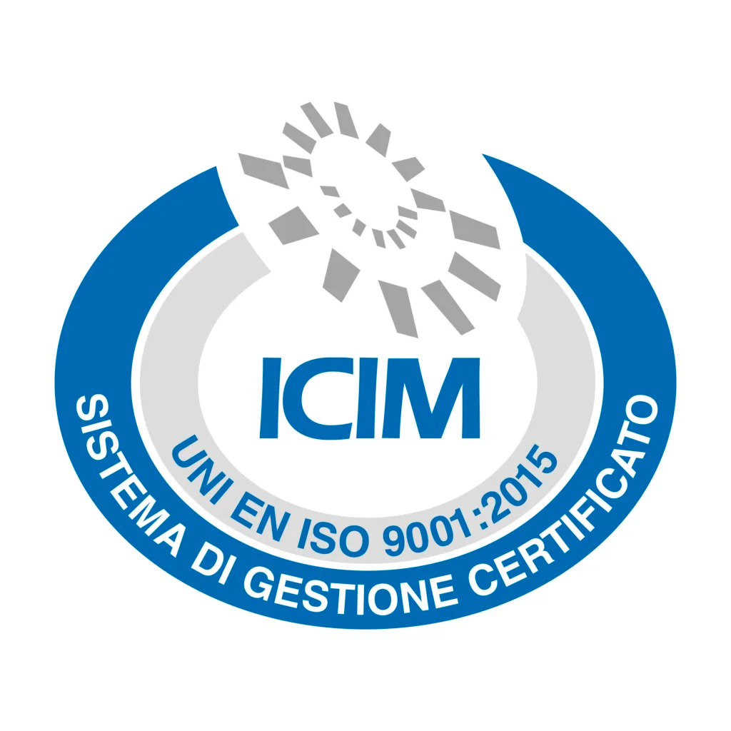 Logo ICIM certifiazione ISO 9001